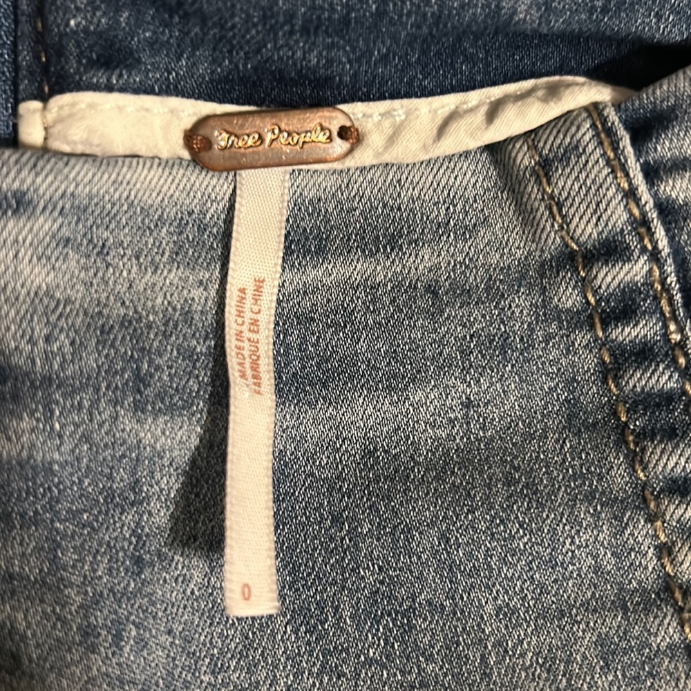 Free People Jean Skirt - Picture 2 of 8